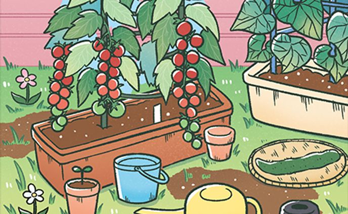 【ご依頼】コスミック出版様「でっかい！まちがいさがし2025年9月号」アイテムさがしイラスト