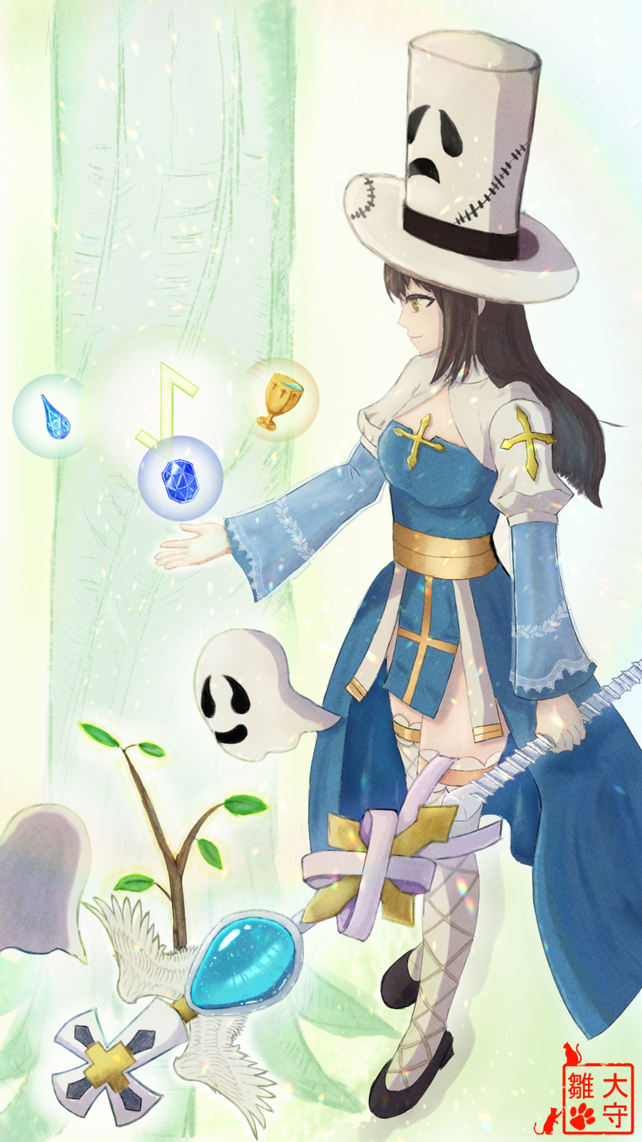 RO二次創作　大守　蓮　-1