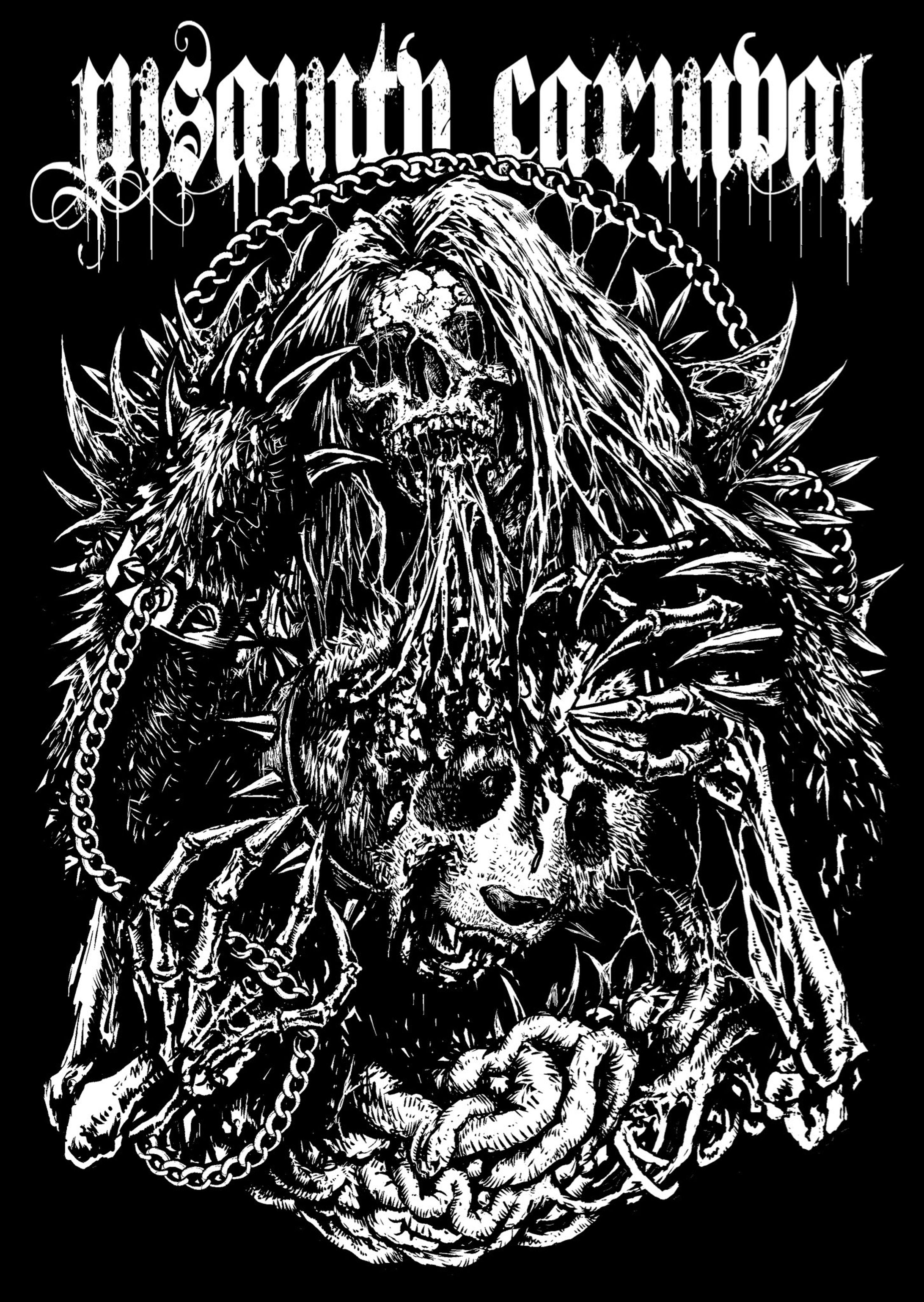 INSANITY GOD RECORDS「INSANITY  CARNIVAL」　Flier illust-1