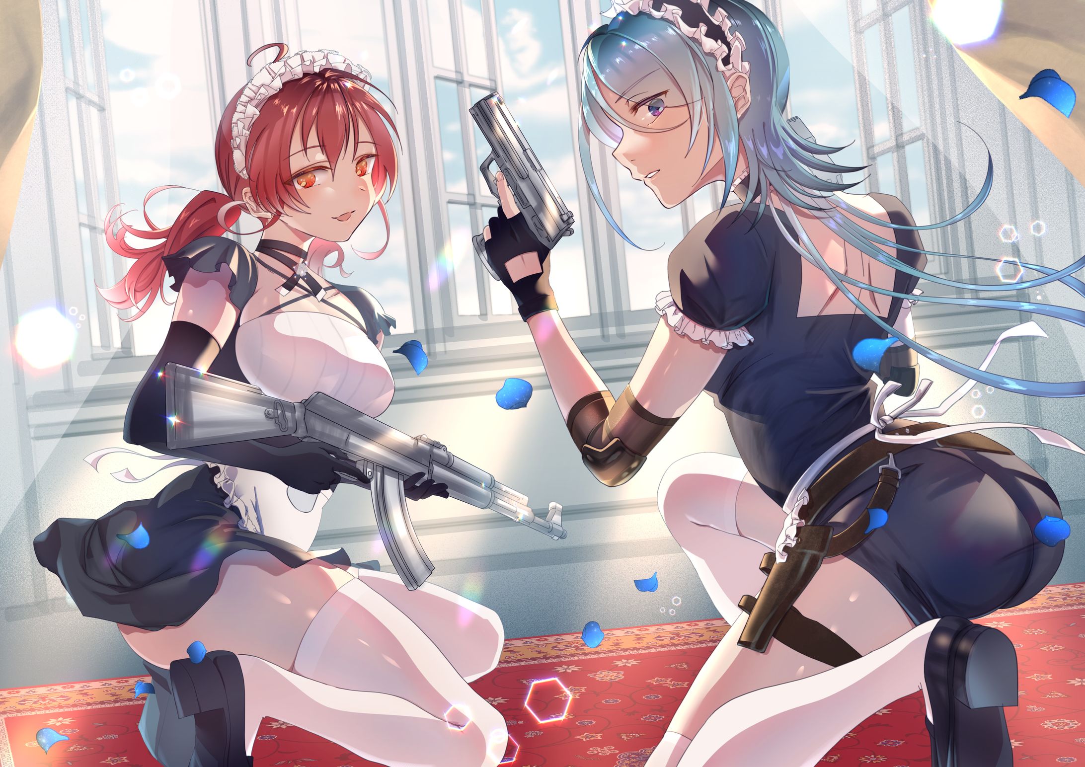 【オリジナル】戦闘メイド-1