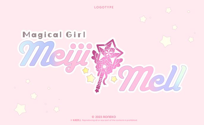 meiji mell様　ロゴ