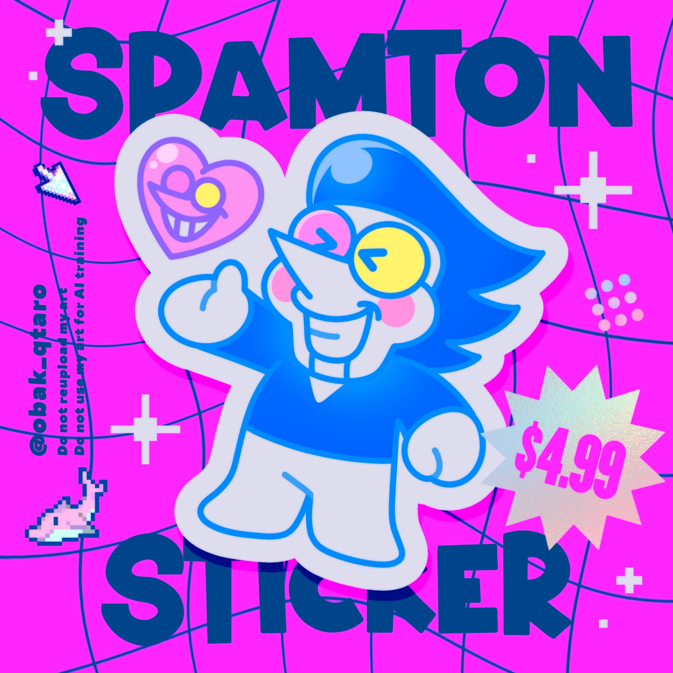 SPAMTON STICKER-1