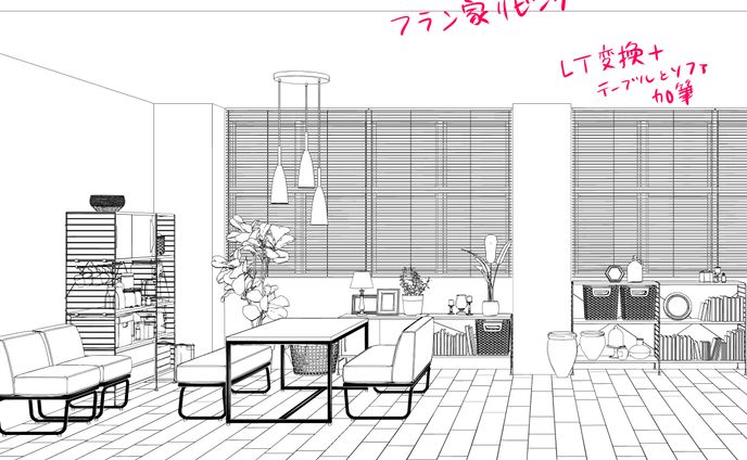 連載中、3dモデリング