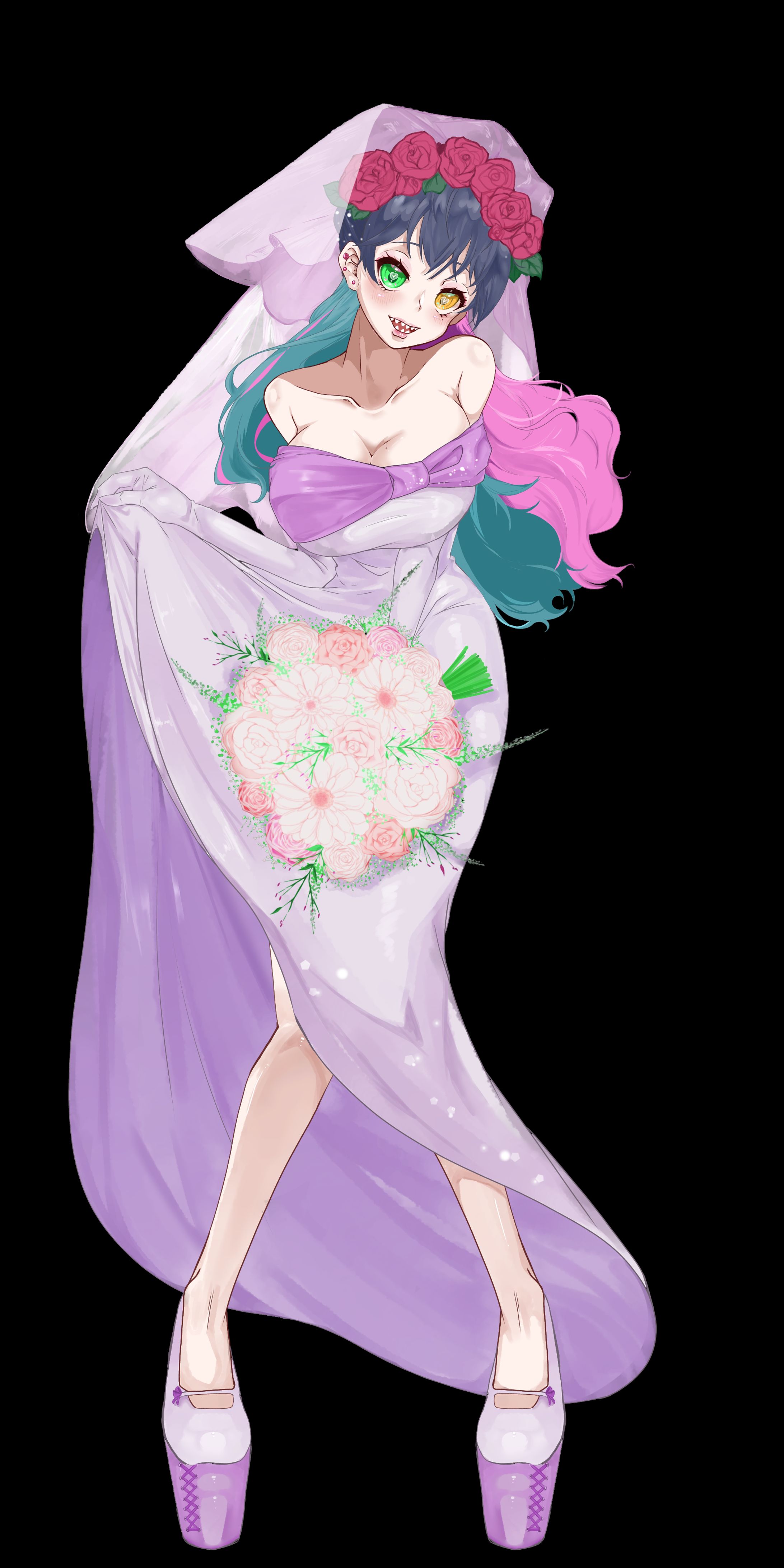 恋花ちさば ジューンブライド用立ち絵-1