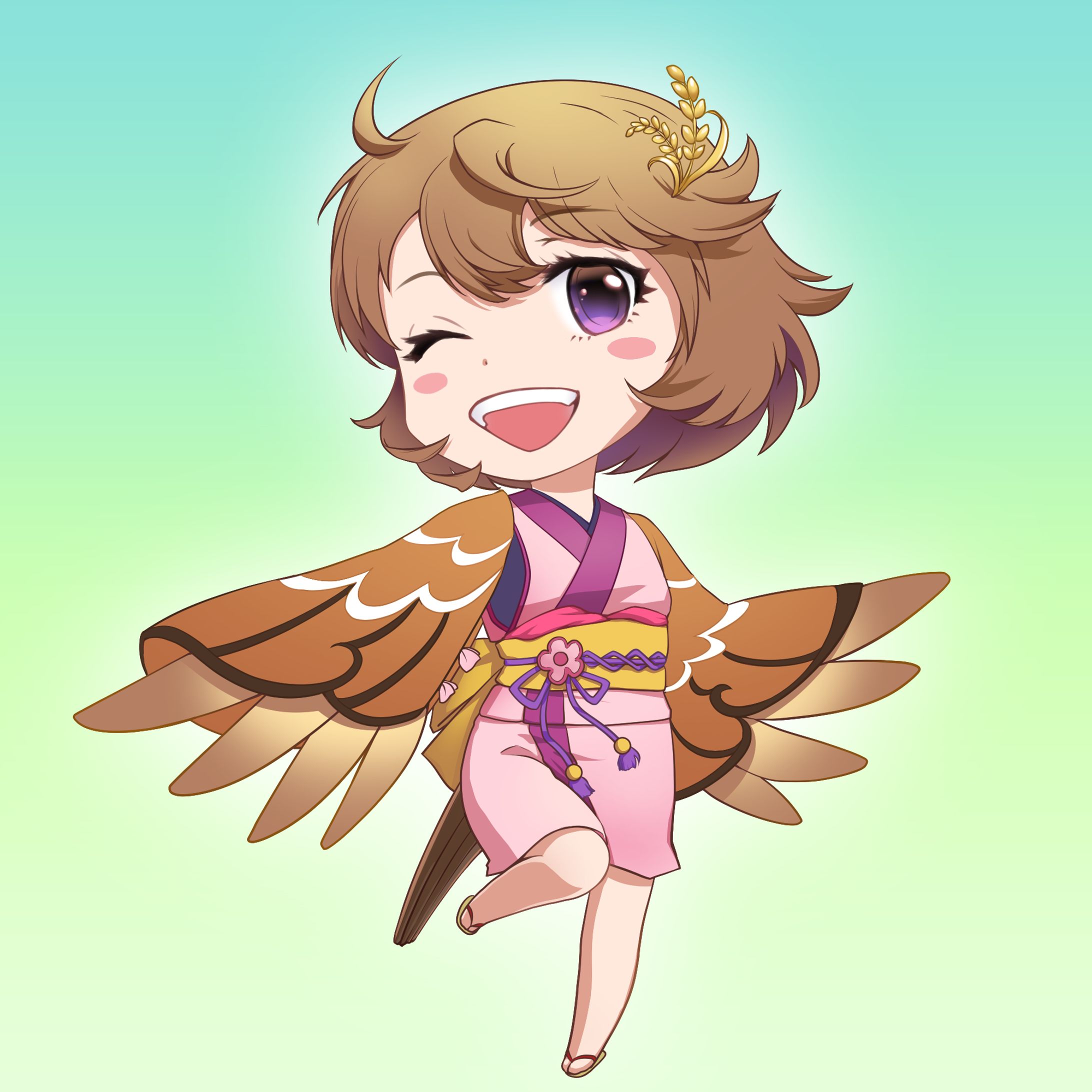 【Pretty Birdy Girls】スズメ-1