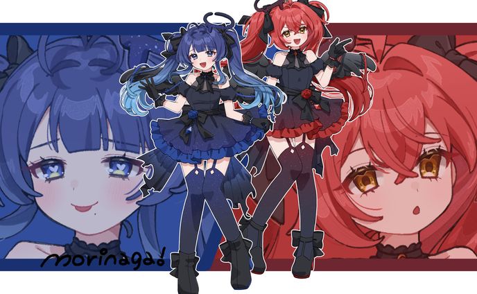 電波みぃむ様 / ハロウィン用イラスト