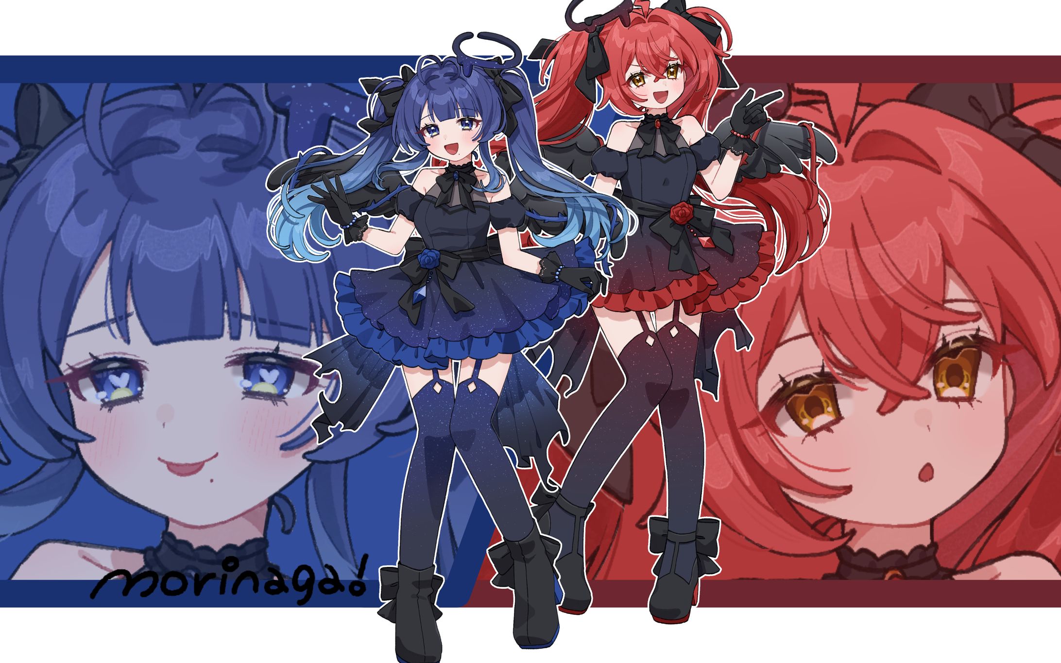 電波みぃむ様 / ハロウィン用イラスト-1