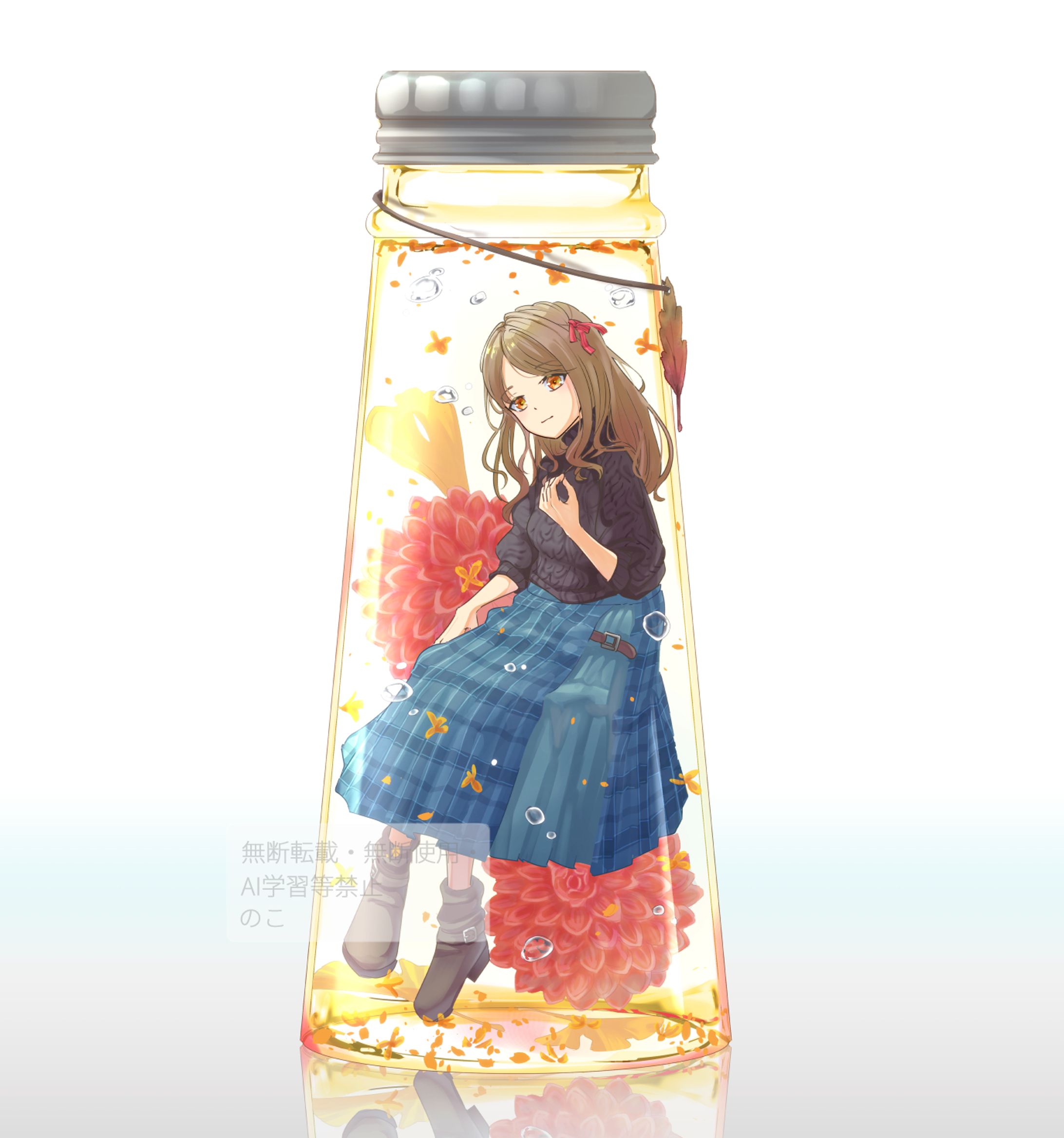 秋の女の子-1