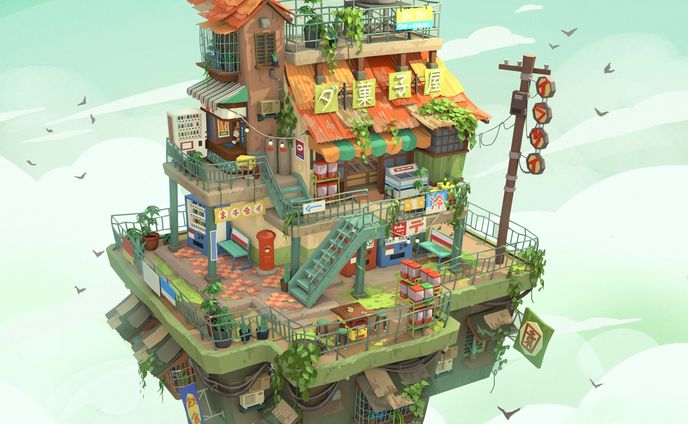 【個人制作】3D / 2Dイラスト