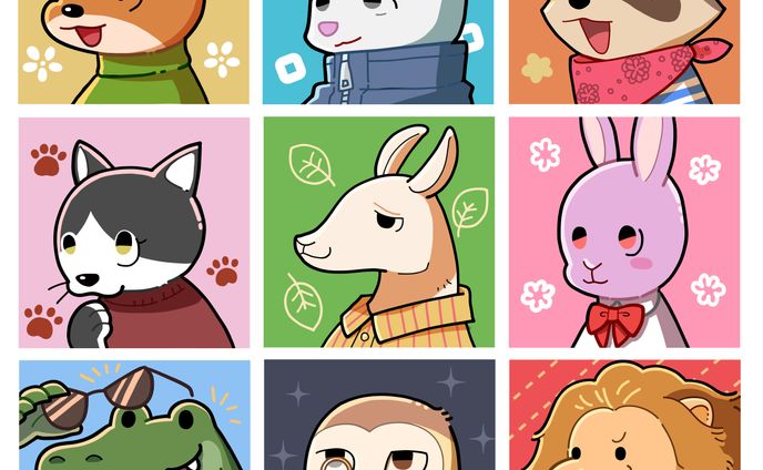 動物アイコン