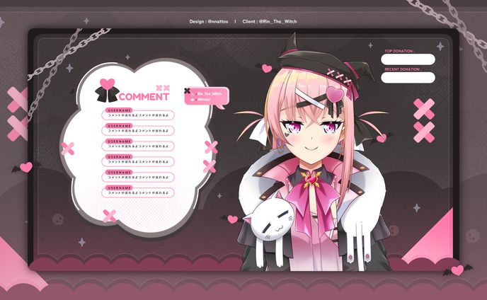 Commission : Stream Overlay | Schedule