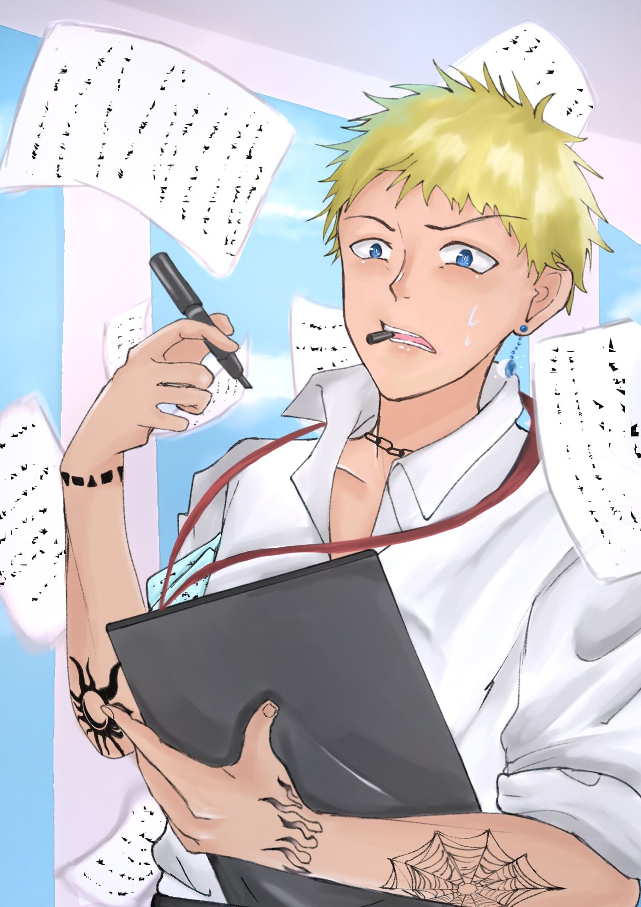 一枚イラスト-1