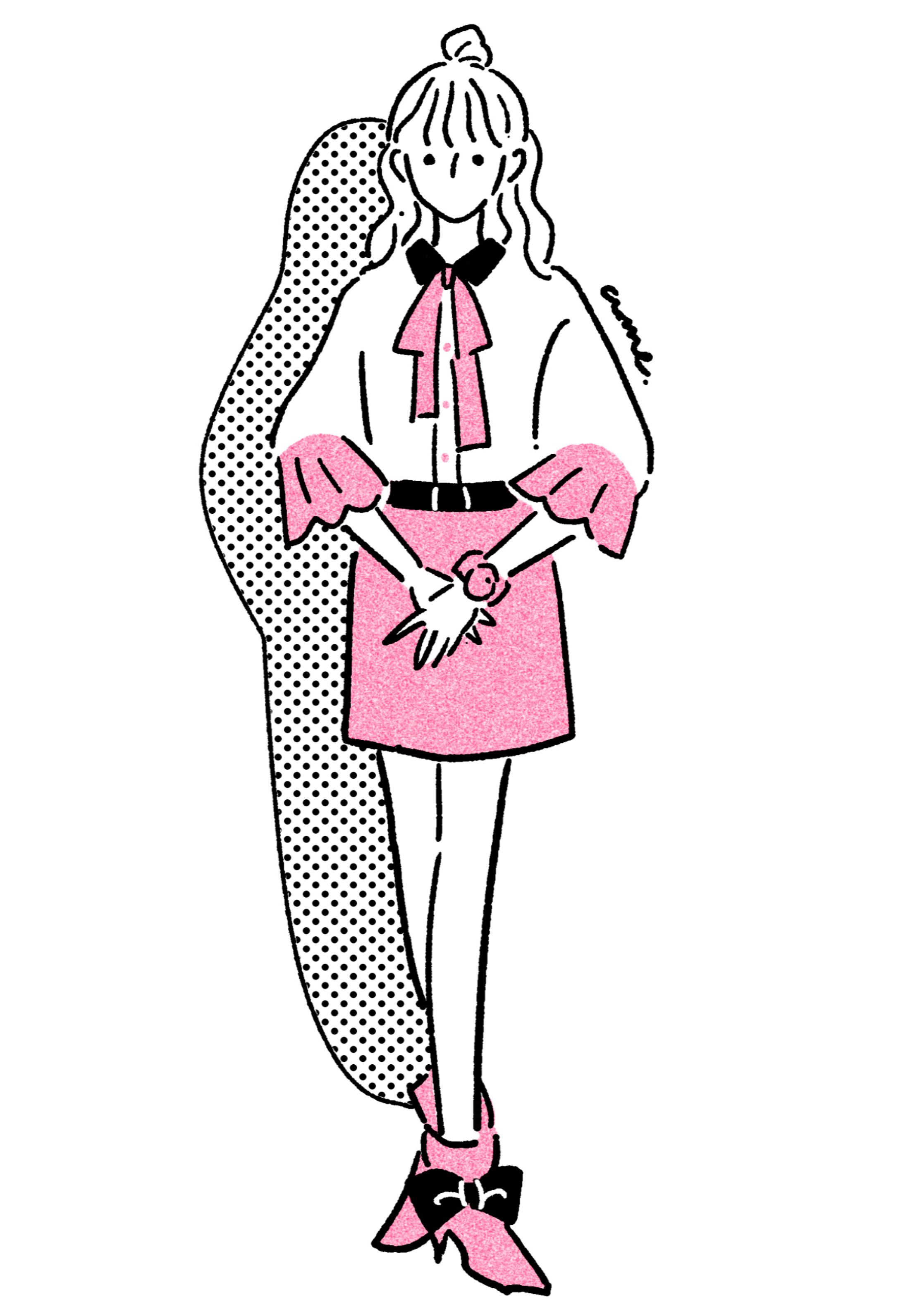 Simple Girls : pink -1