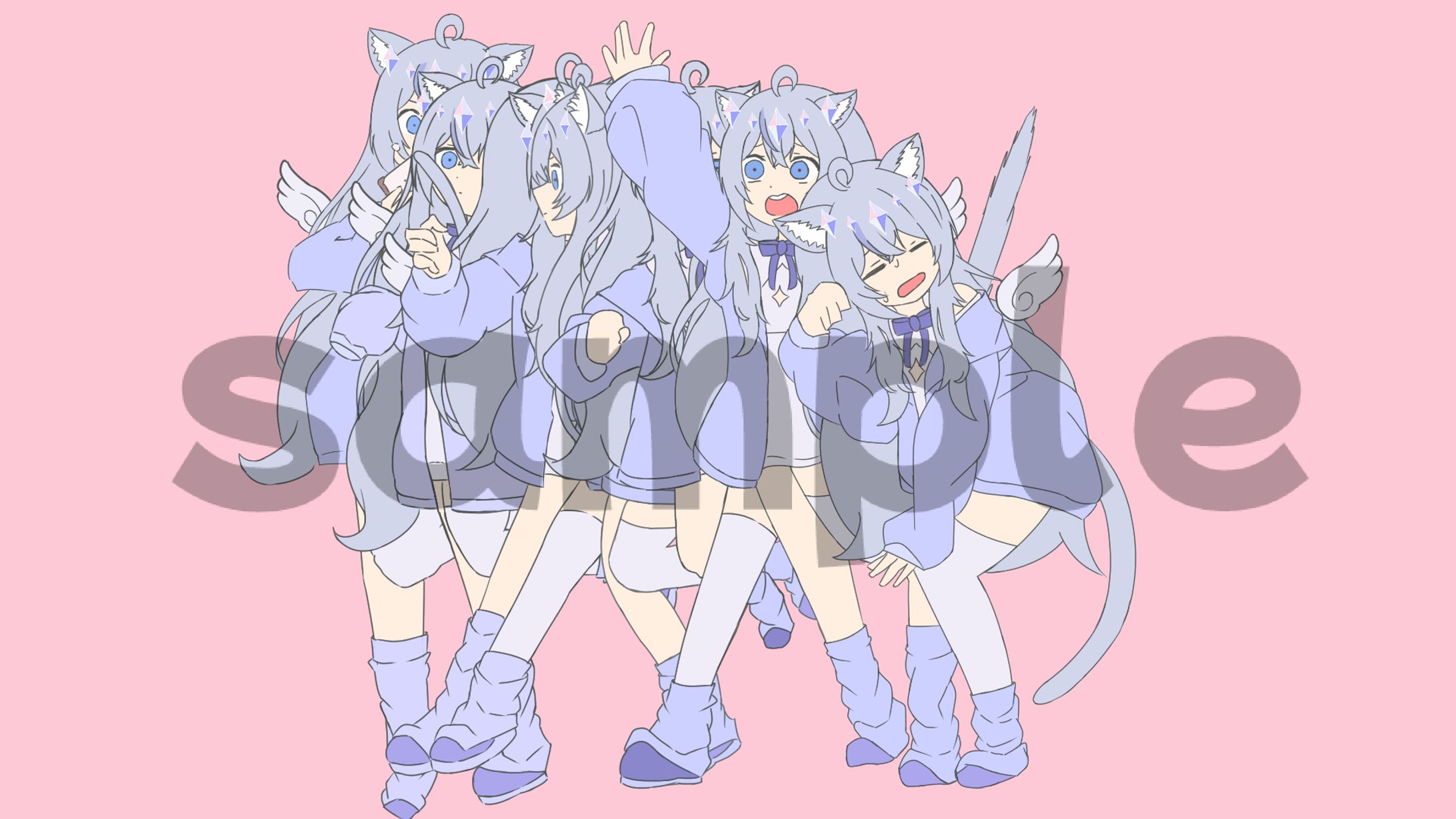 天使珠様　きゅうくらりんフルMVイラスト-1