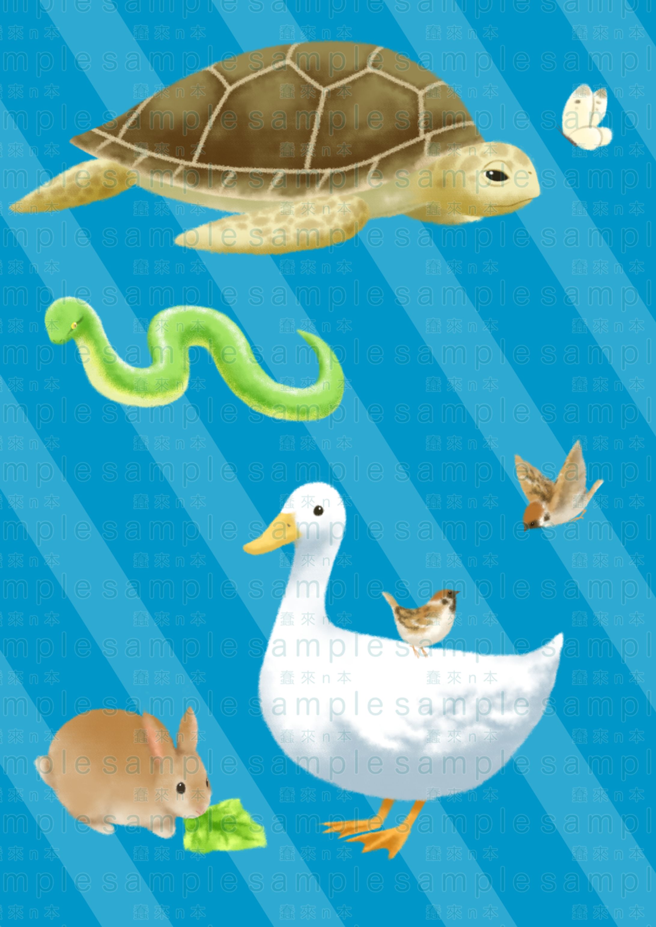 動物のイラスト-1