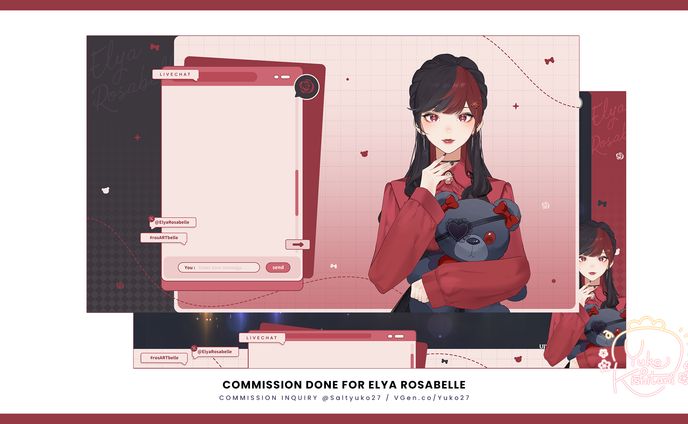 Elya Rosabelle Stream Overlay