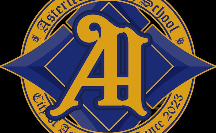 「アステルリーズ高等学校」校章