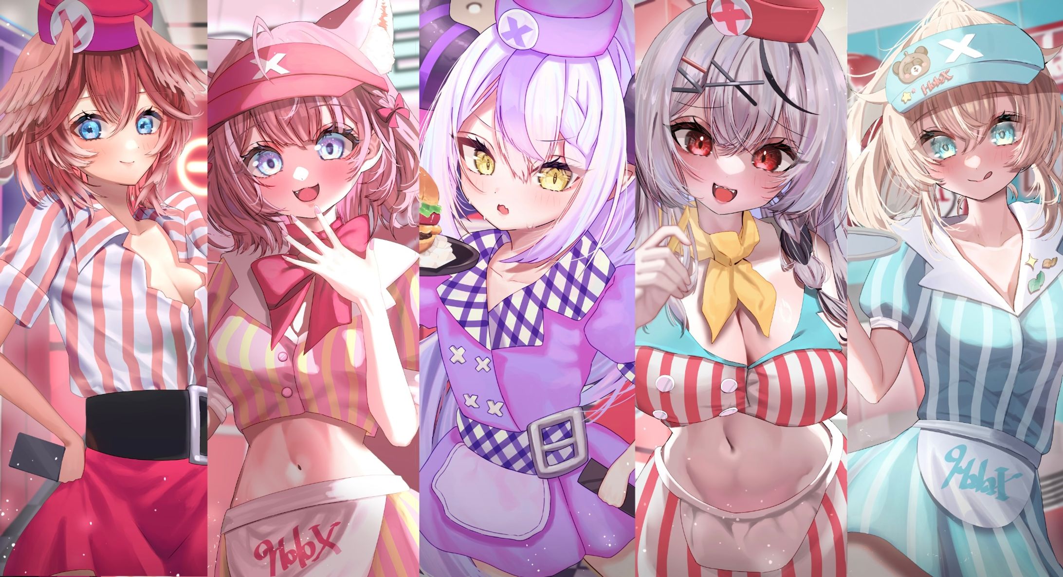 【二次創作】HoloX ✖️アメリカダイナー-1