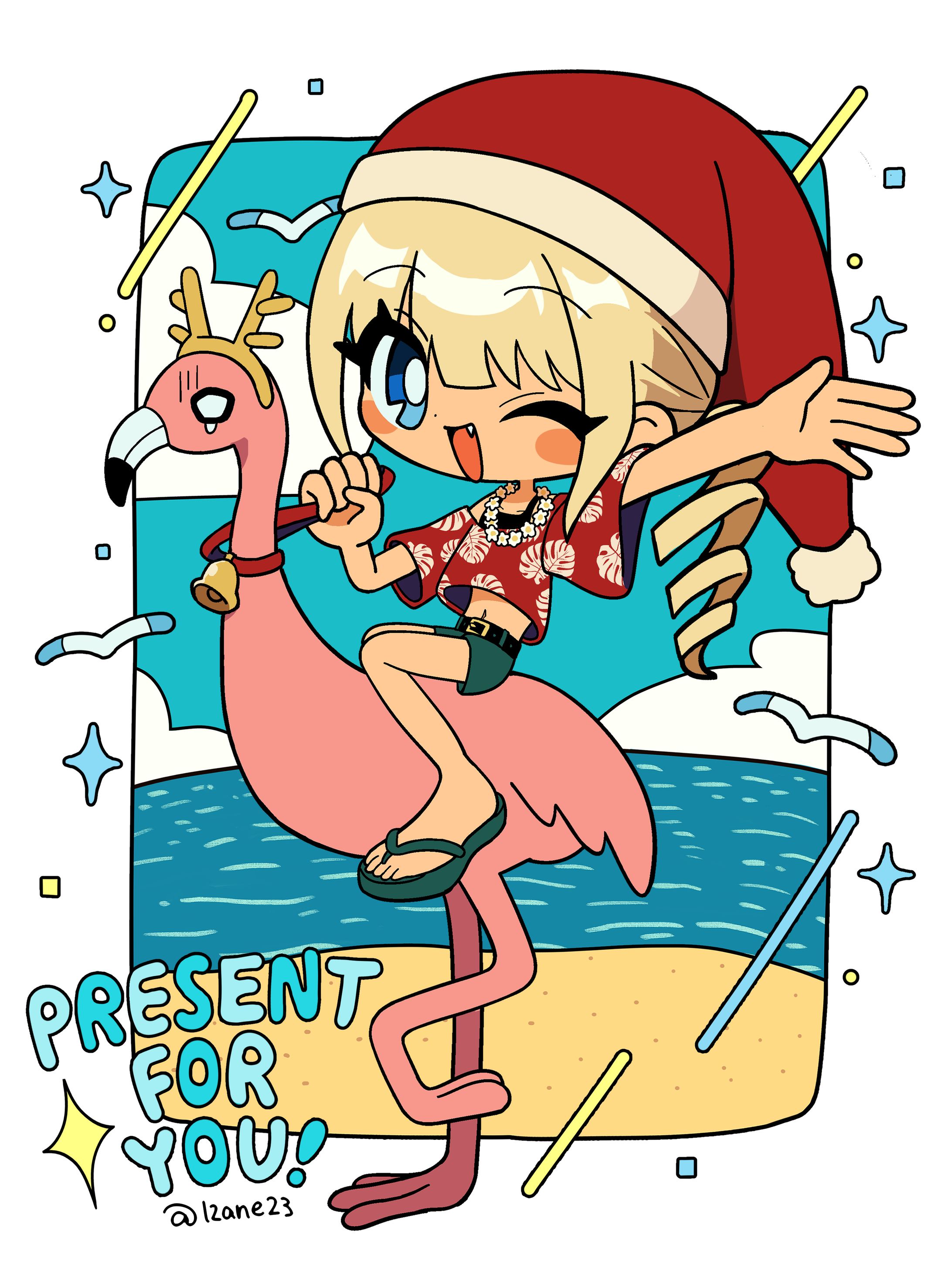 【オリジナル】クリスマスイラスト-1