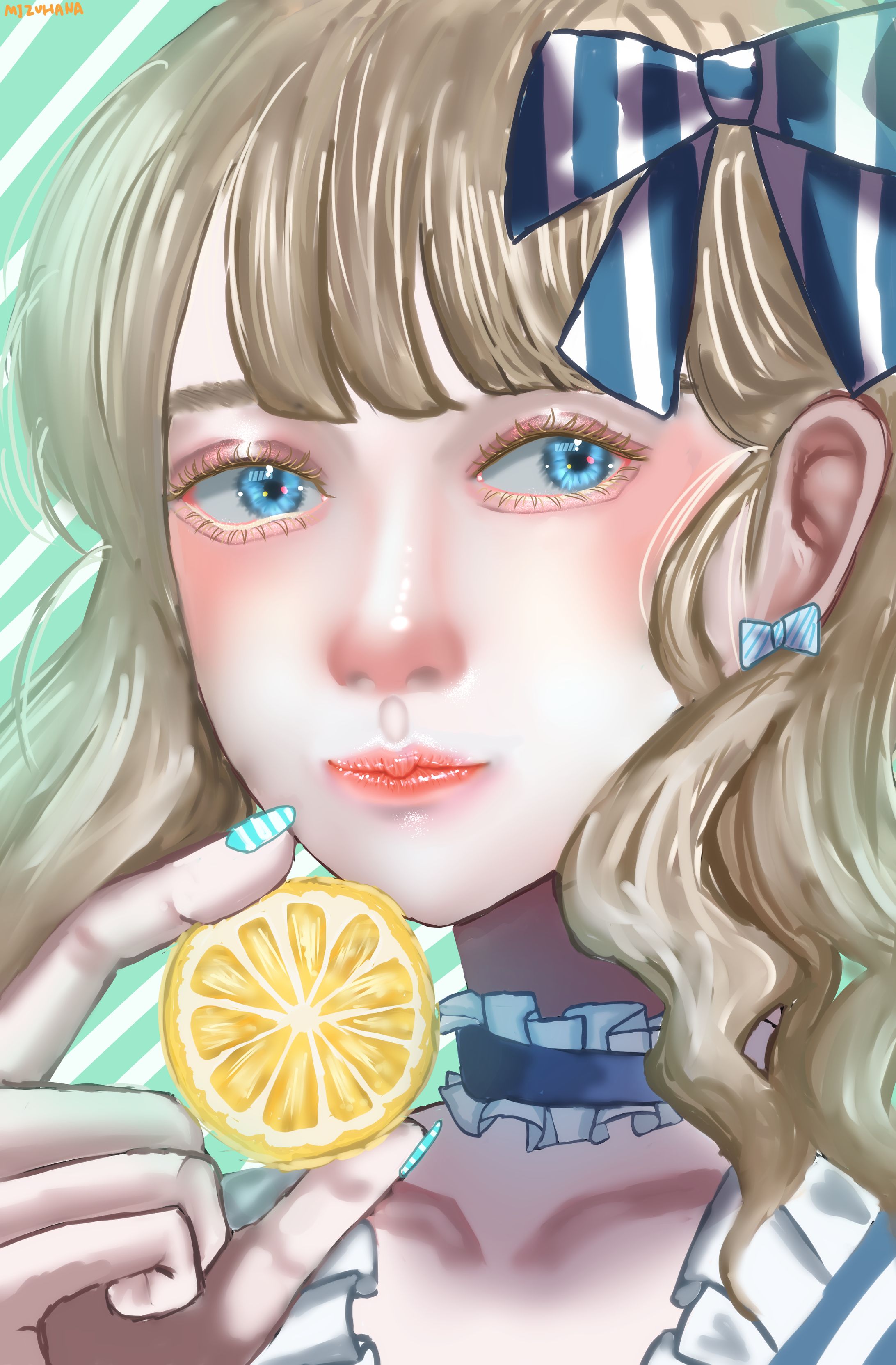 レモンと青（オリジナル作品）-1