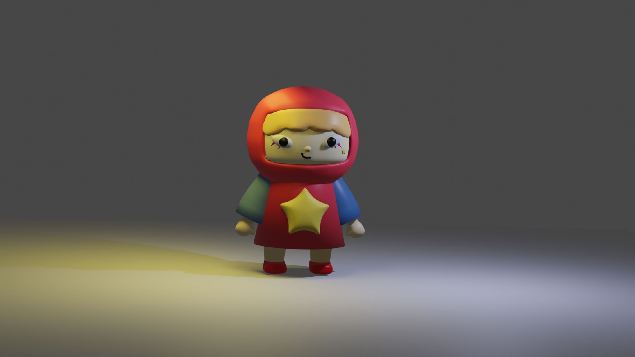 Shool work: 3D character -1