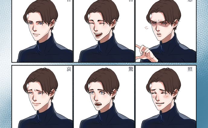 表情差分、panels
