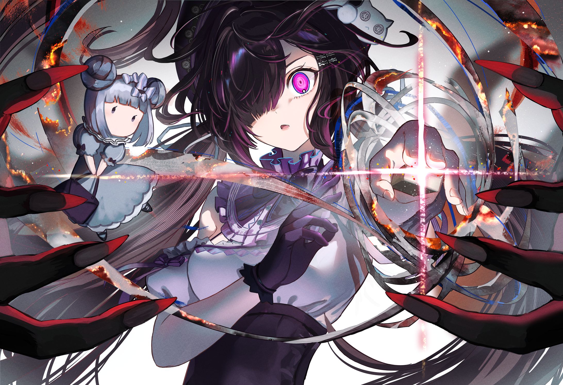 雀魂4周年公式Xカウントダウンイラスト