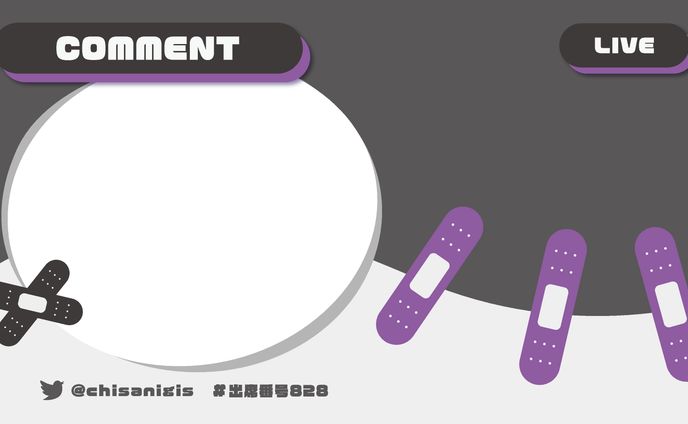 万咲様配信画面デザイン