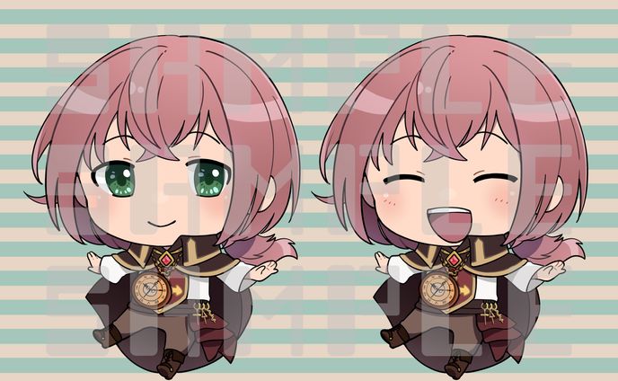 針生カミル　グッズ用イラスト