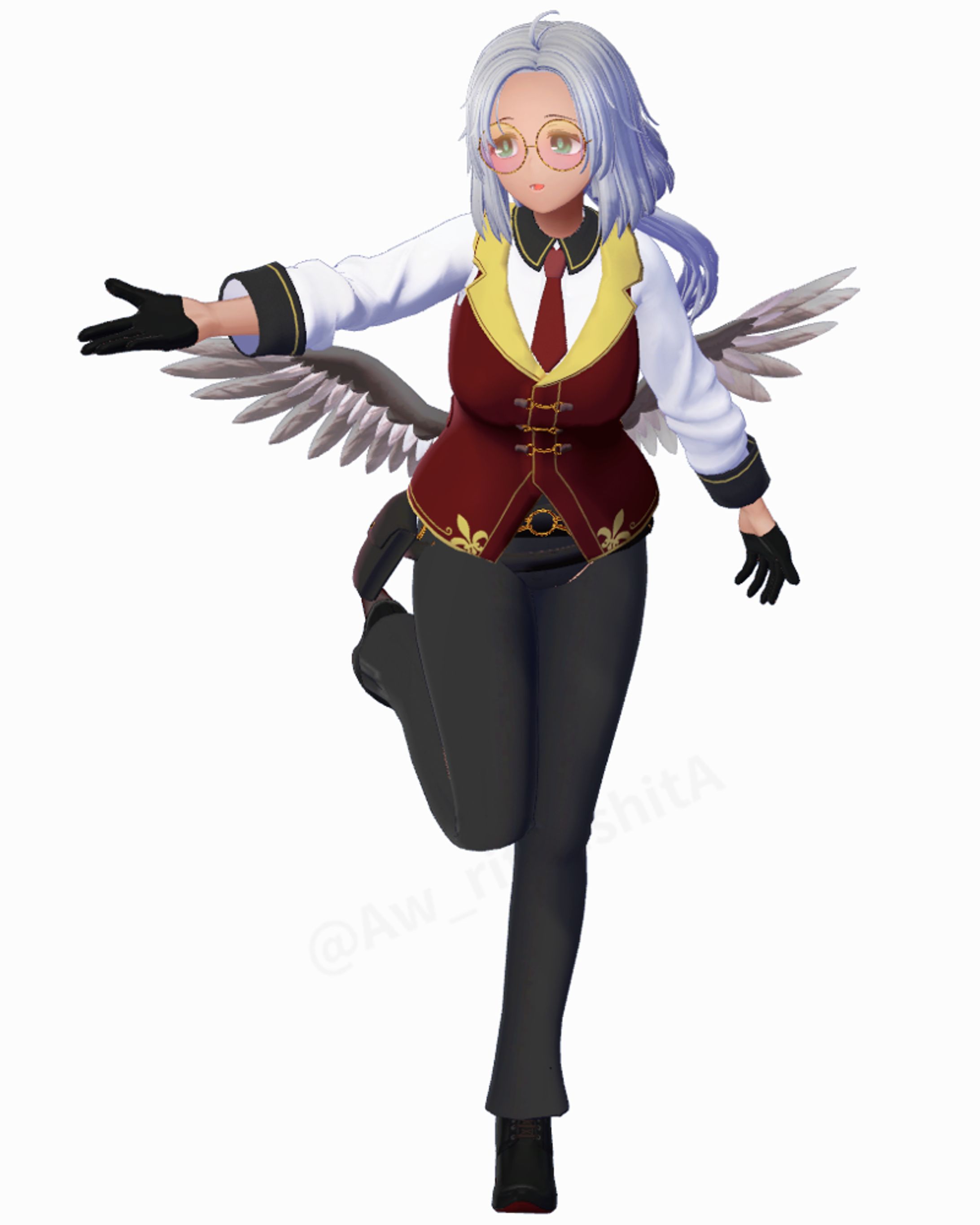 オリジナル３Dキャラクターモデル-1