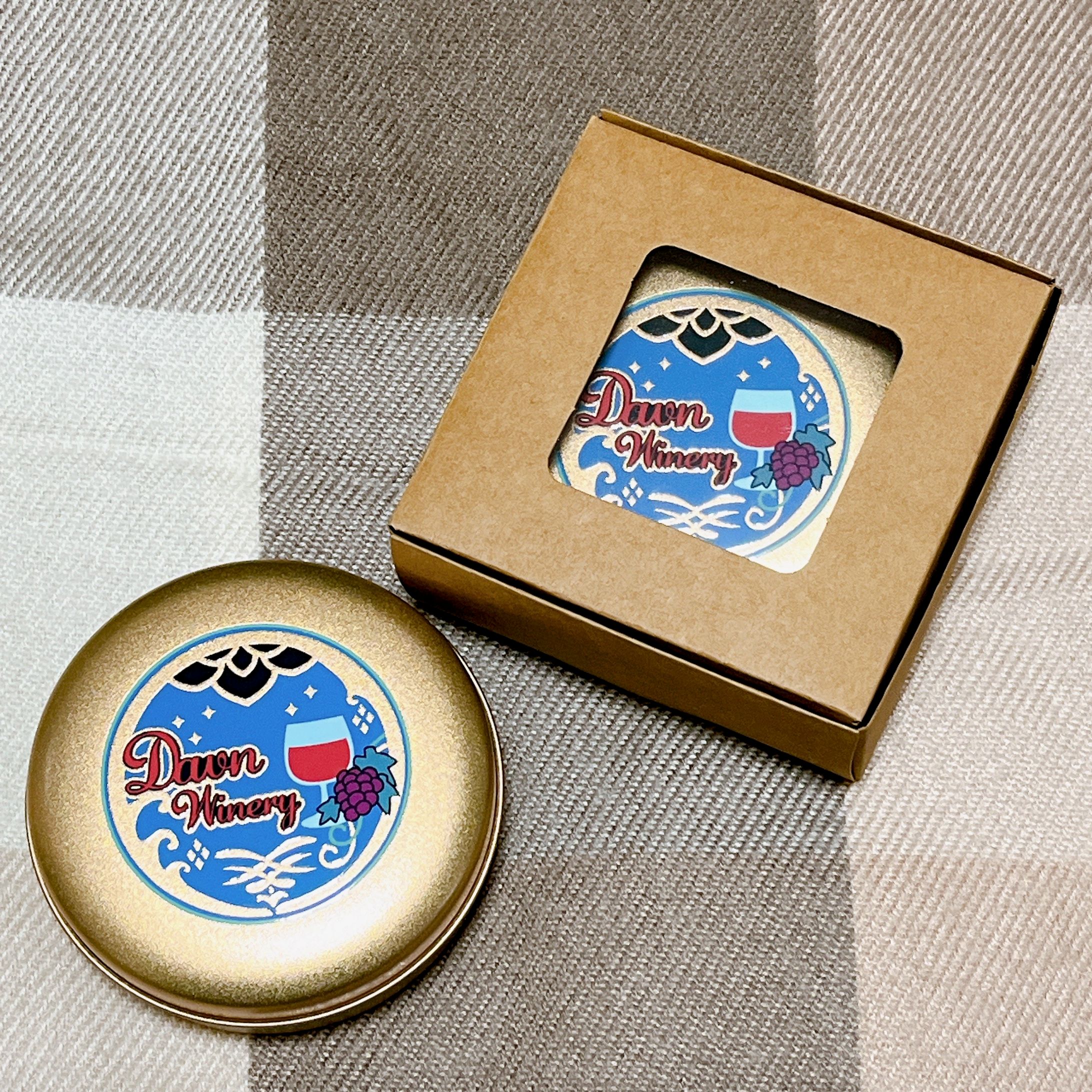 【ファンアート】原神 ラウンド缶-1