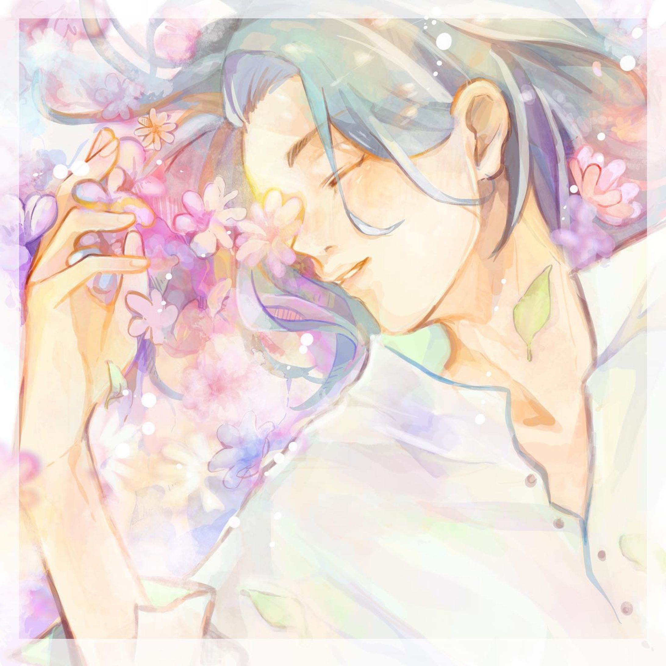 .
 
 
この命は、君に出会うためにあったんだ。

　
　
　
　
　
　
=========

#illustration #illustgram #イラスト #illust #絵 #デジタルアート #art #その瞬間に物語を #なんでもない日常に物語を #創作 #オリジナルイラスト  #淡い色合いが好き　#光 #期待 #笑顔 #優しい　#ホッとする瞬間　#今この瞬間　#光に乗せた私の思い
#Procreate #boy
#花 #花畑 #世界の最後 #キミと-1