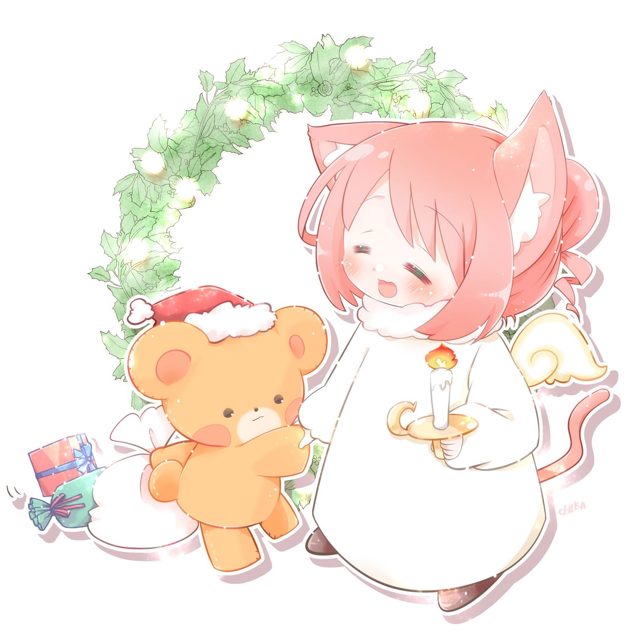 🧸🎁クリスマスに🕯️🪽-1