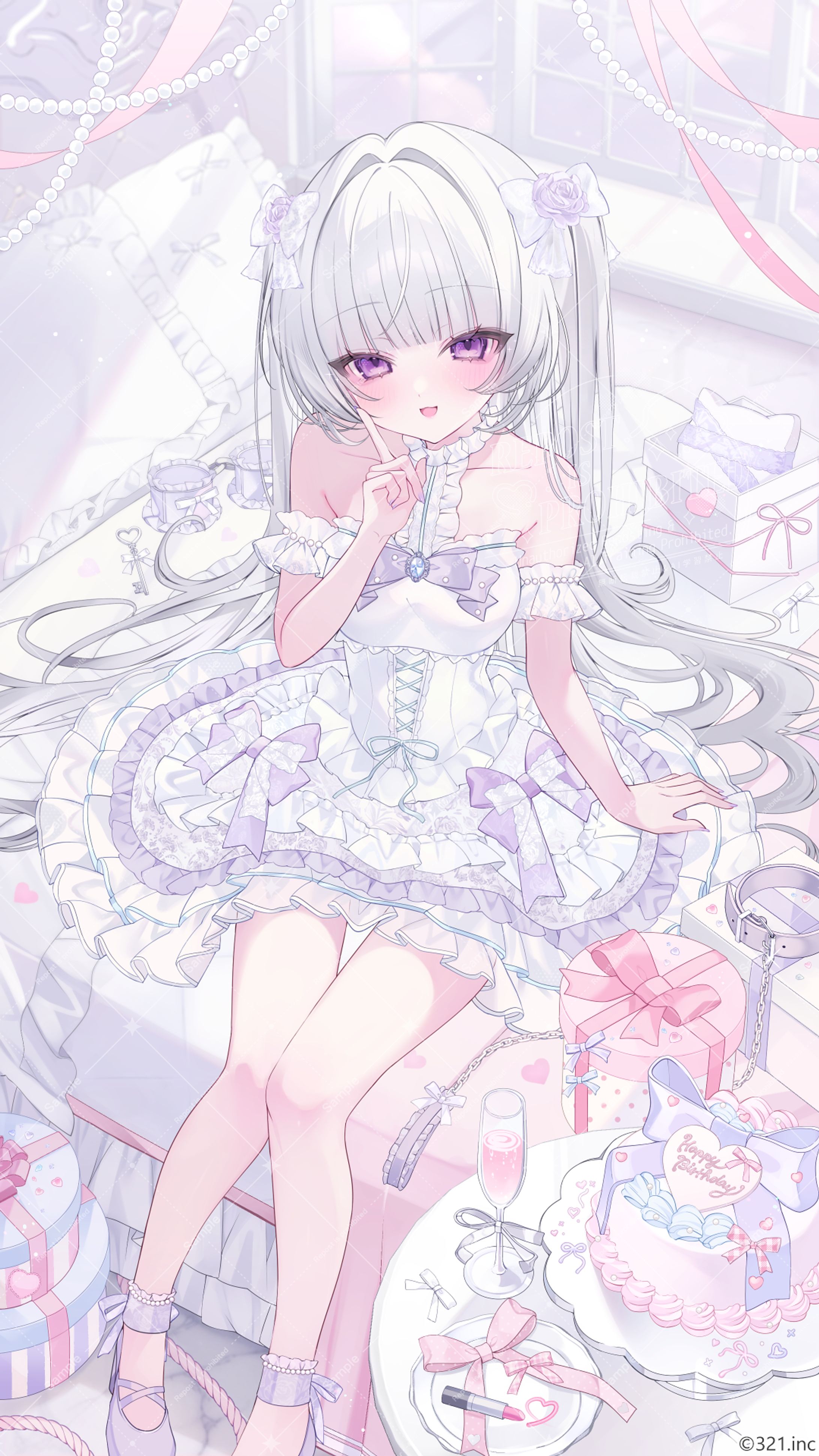 柘榴シロ誕生日記念イラスト-1