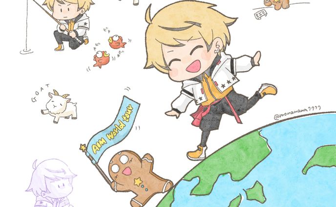 応援イラスト