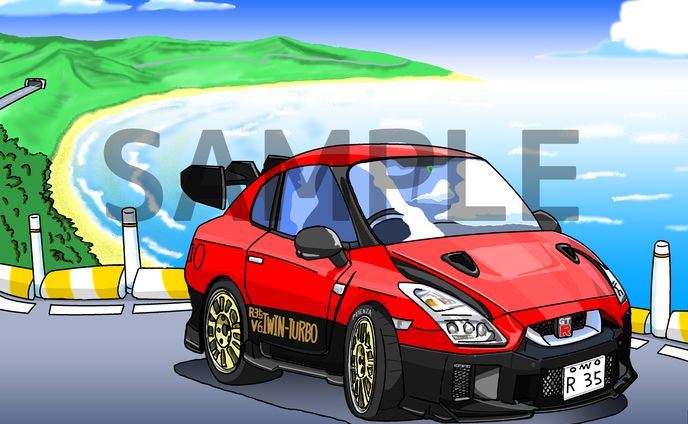 R35GTR notnamber（ご依頼品）