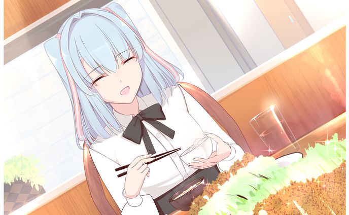 オリジナルキャラクターのイラスト