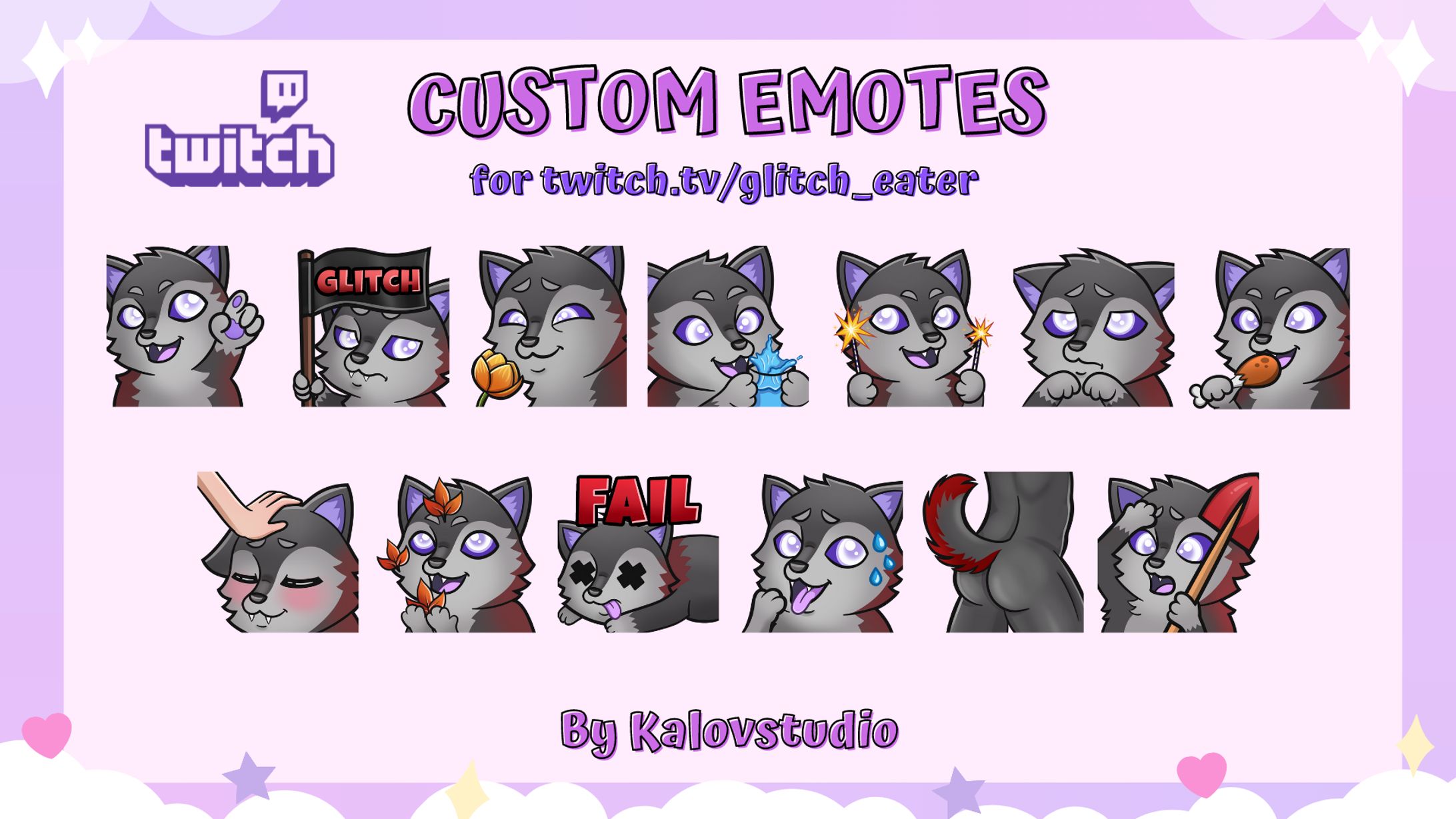 Emotes for Glitch_eater-1
