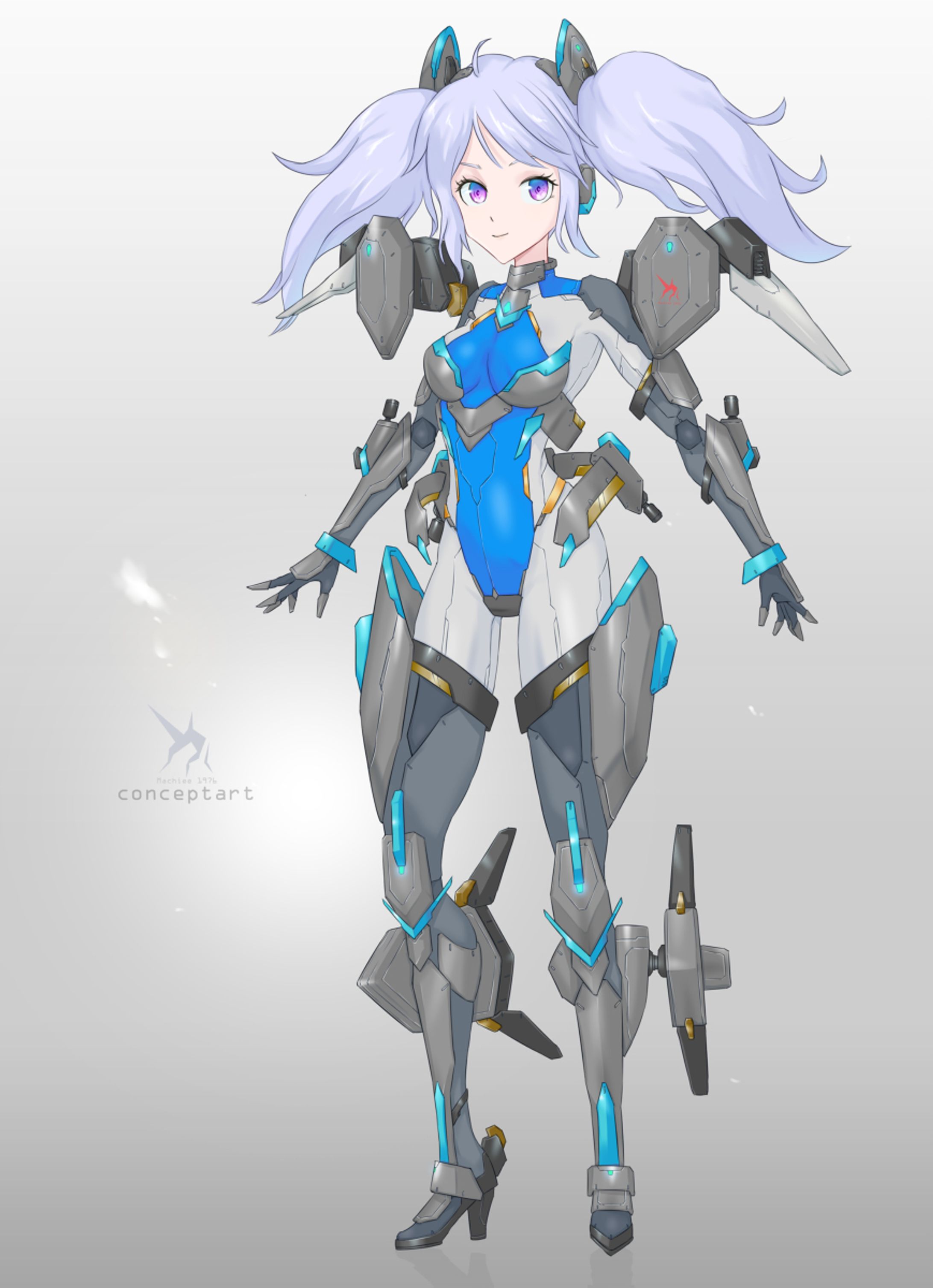 女の子キャラクターデザイン案06-1