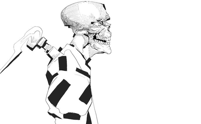 #skull #skullhead #cyberpunk #illustration #illustrator #artwork #art #digitalart #digitaldrawing #drawing #draw #絵 #イラスト#サイバーパンク #スカル #骸骨#ドクロ#髑髏