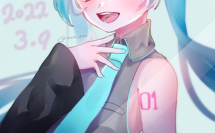 39thankyou
 #初音ミク #ミクの日  #ミクの日2022  #イラスト 絵  #girl  #art  #illustration