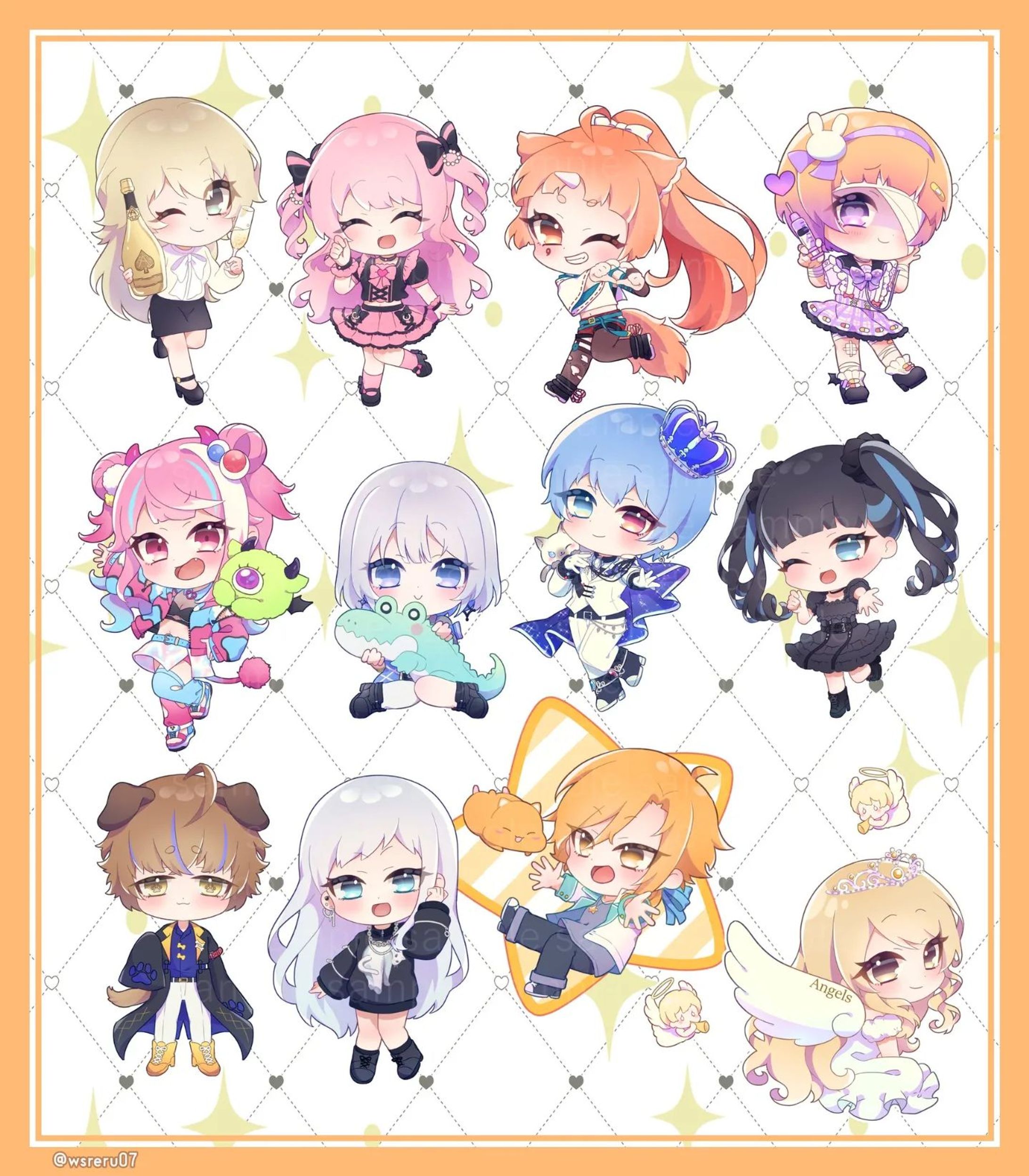 Commissionありがとうございました☺️🌷
多分8月9月まとめ！

リンク、料金表、ご注文フォームをまとめたので良ければチェックしてみて下さい！
https://lit.link/wsreru07-1