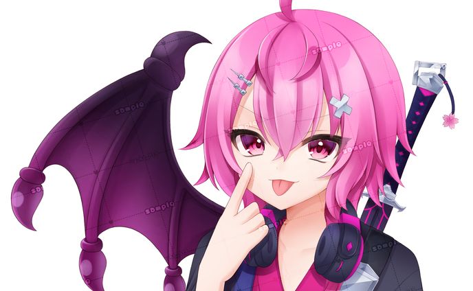 v-iii所属 桜魔シノブ様 バナイベ用1枚絵