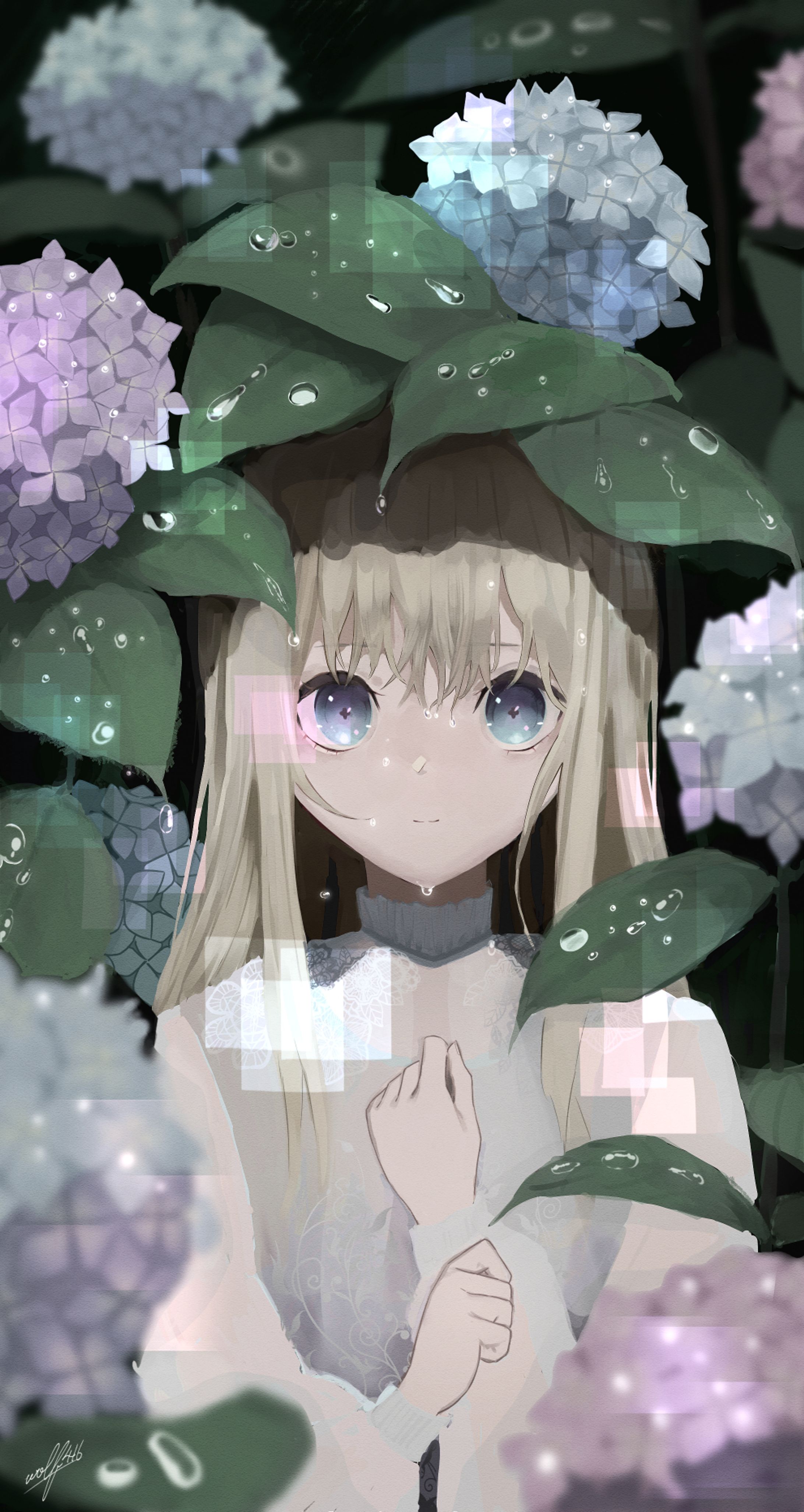 紫陽花少女-1