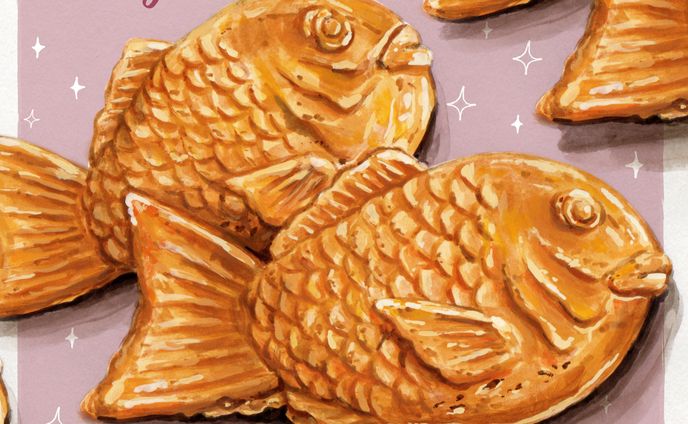 イラスト作成、食べ物イラスト