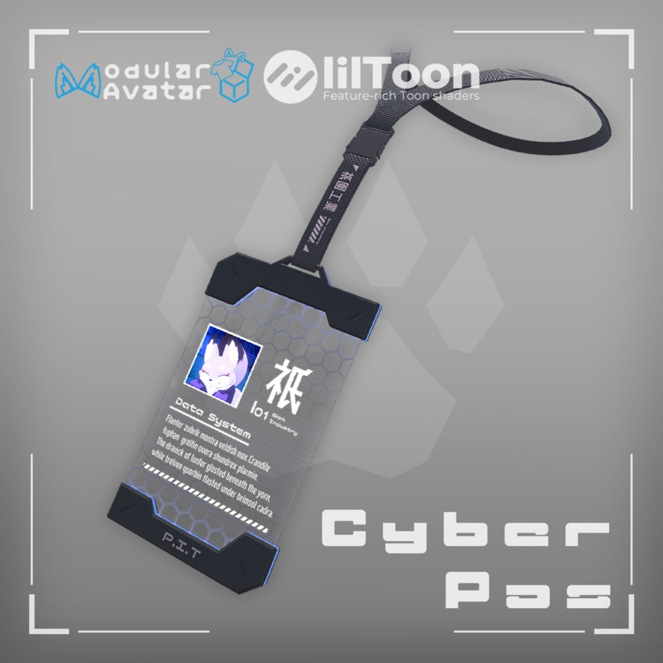 VRC向けアイテム　サイバーパスポート-1