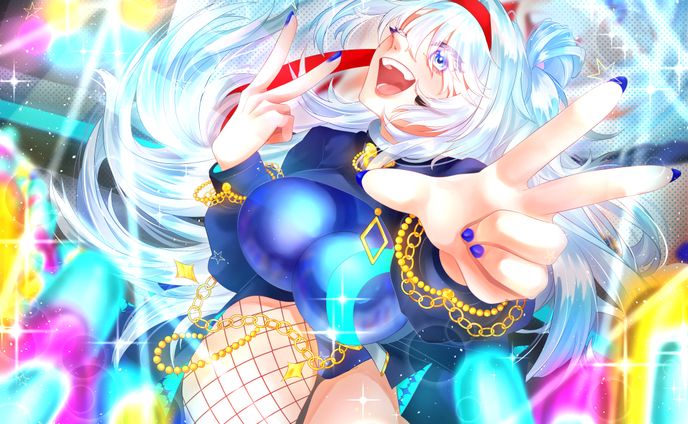 一枚絵、iriam用立ち絵
