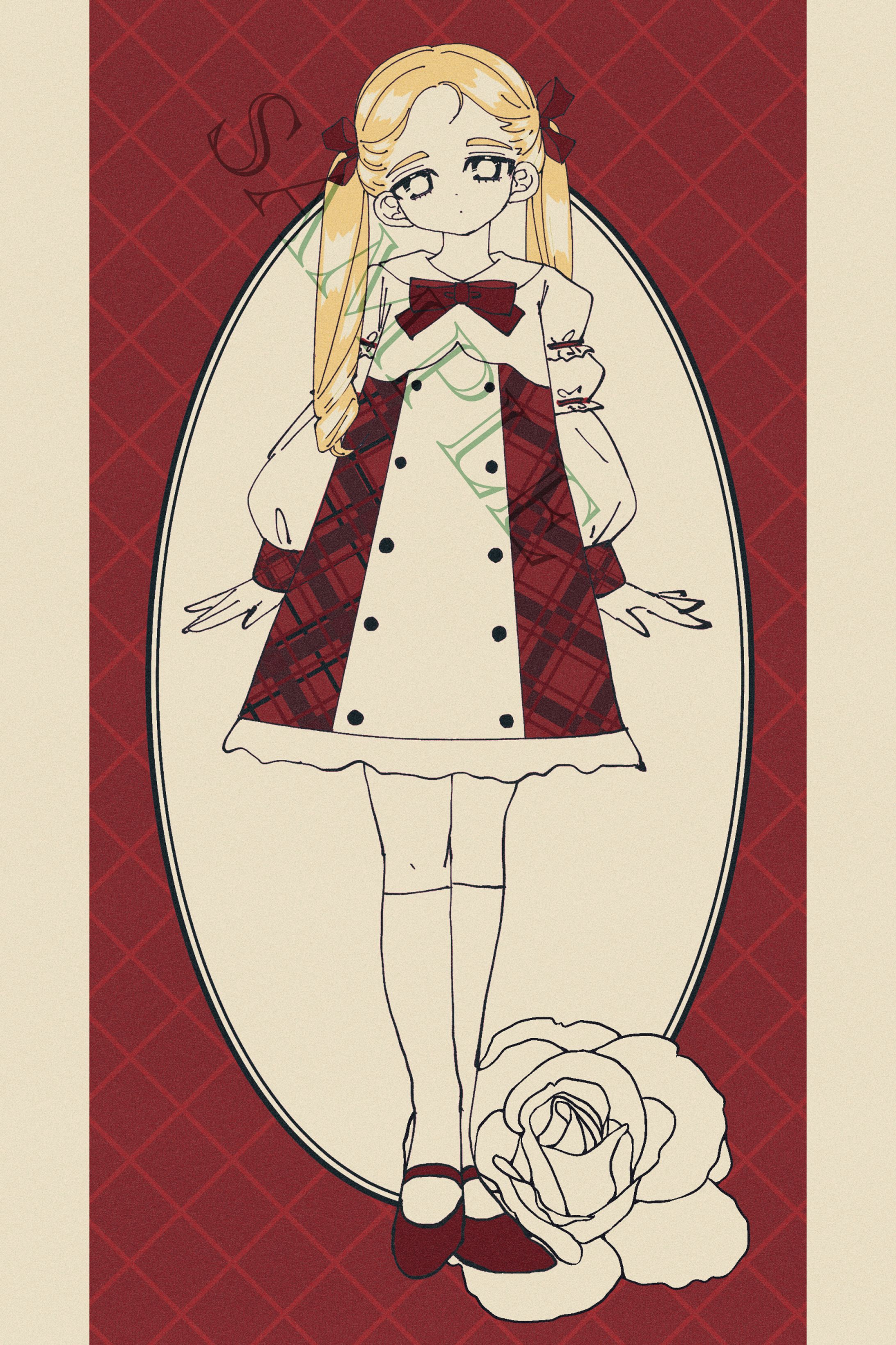 Retro Girl-1