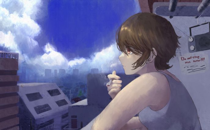 cover song、絵