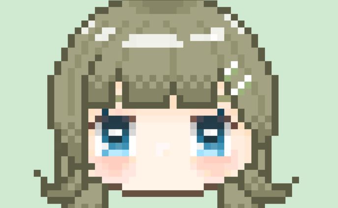 ドット絵、ネーム